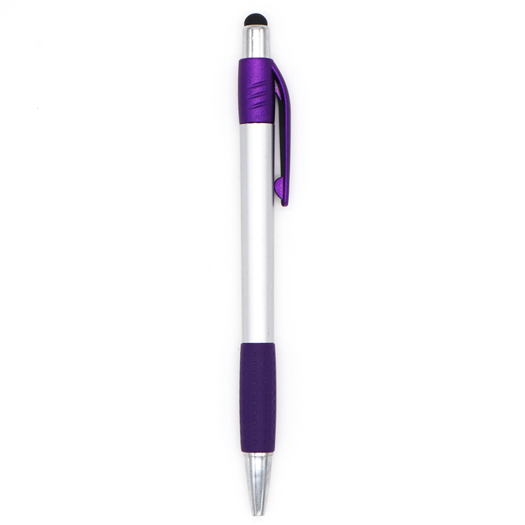 Wholesale custom logo touch screen plastic ballpoint pen